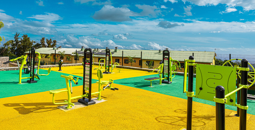 Une grande aire de jeux inaugurée au Tampon près du Parc des Palmiers