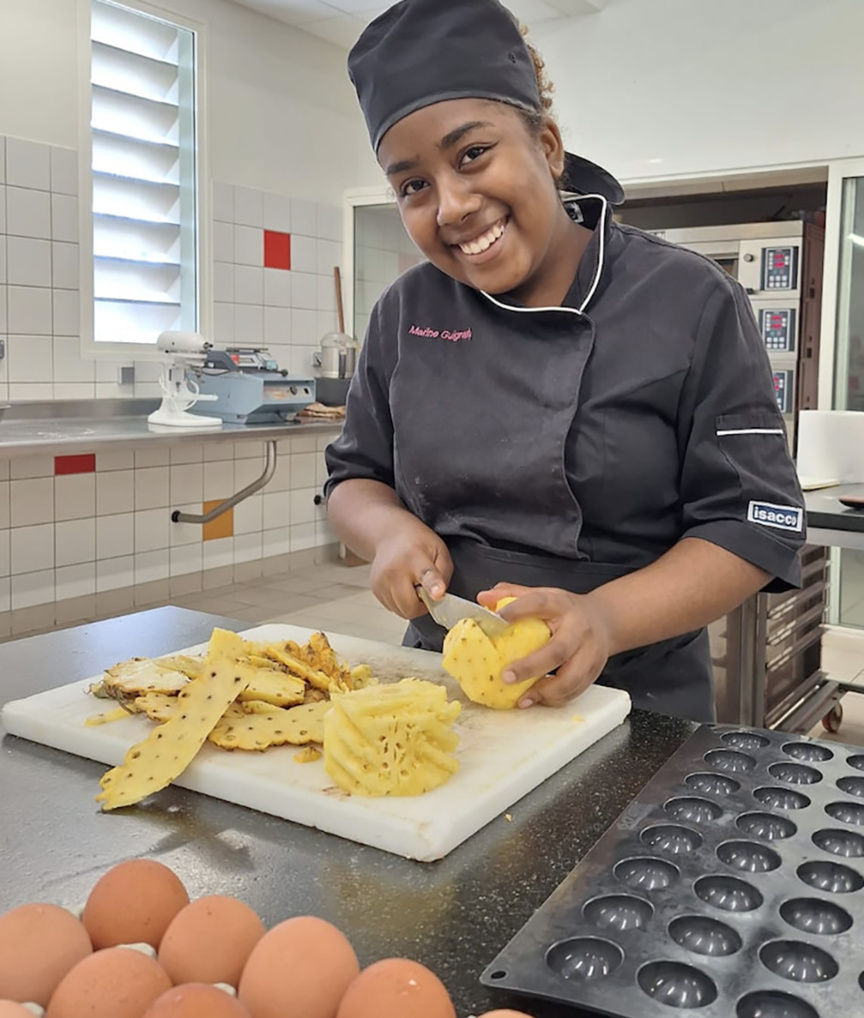 Marine Guignard lors du concours régional en décembre dernier Marine Guignard lors du concours régional en décembre dernier