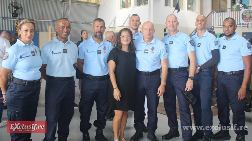 Gendarmerie nationale: remise des insignes de la Préparation Militaire
