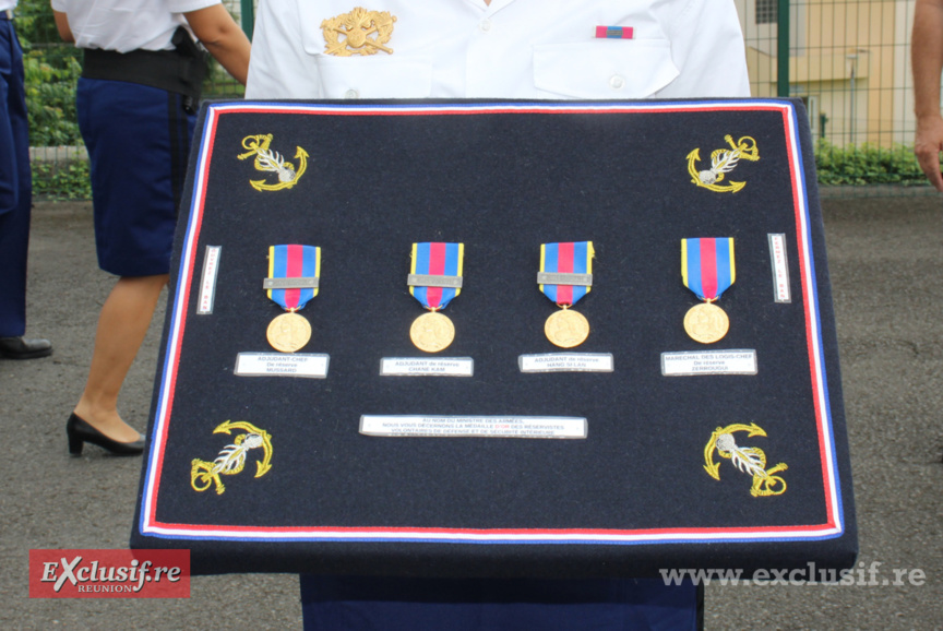 Gendarmerie nationale: remise des insignes de la Préparation Militaire