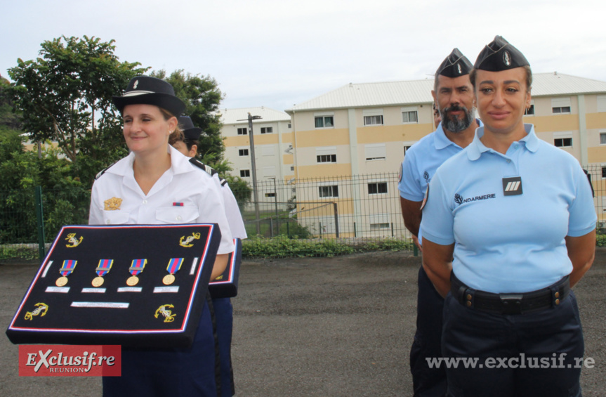 Gendarmerie nationale: remise des insignes de la Préparation Militaire