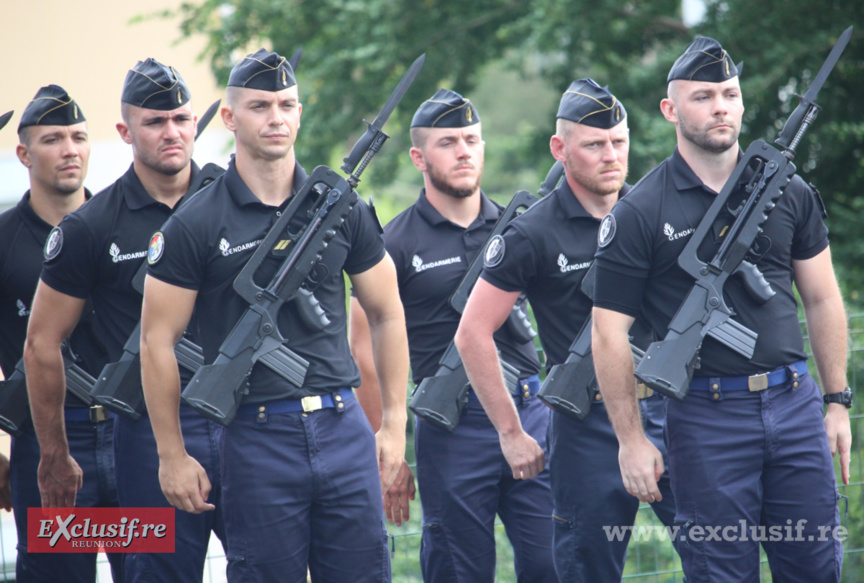 Gendarmerie nationale: remise des insignes de la Préparation Militaire