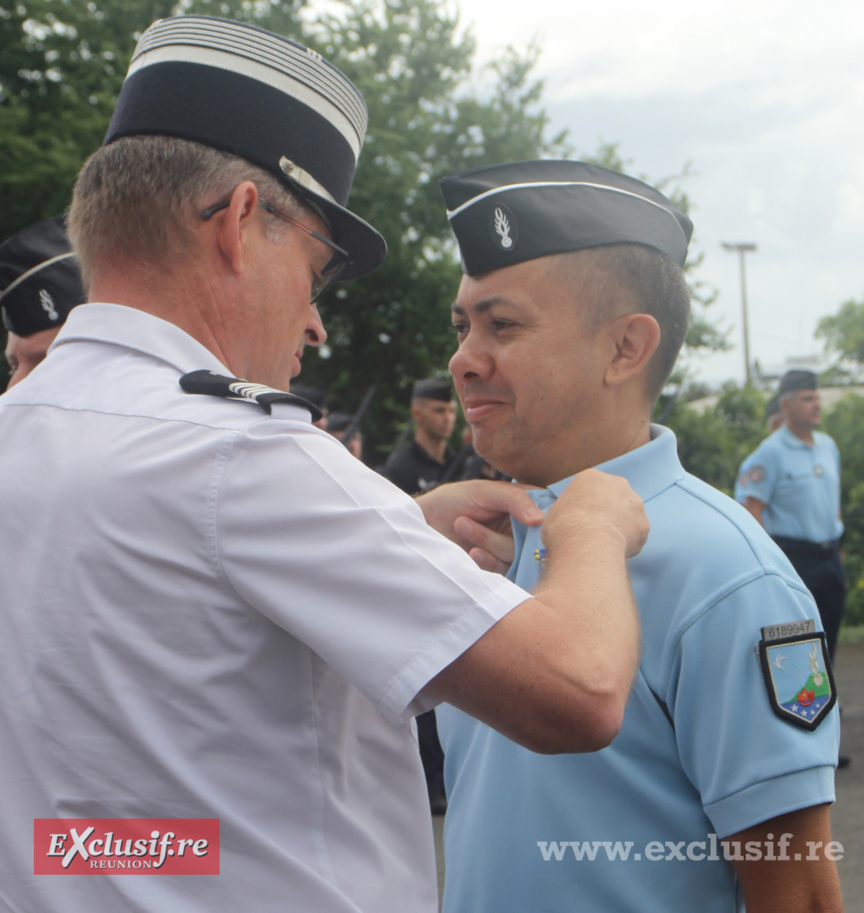 Gendarmerie nationale: remise des insignes de la Préparation Militaire