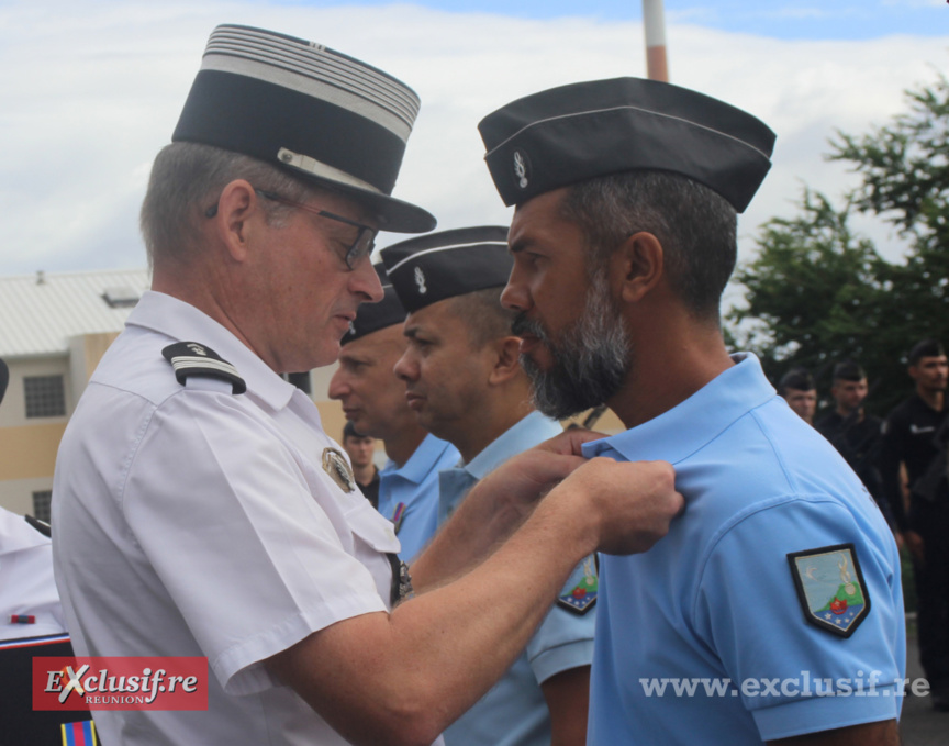 Gendarmerie nationale: remise des insignes de la Préparation Militaire