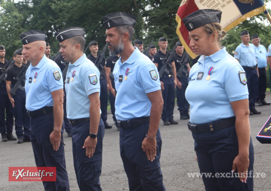 Gendarmerie nationale: remise des insignes de la Préparation Militaire