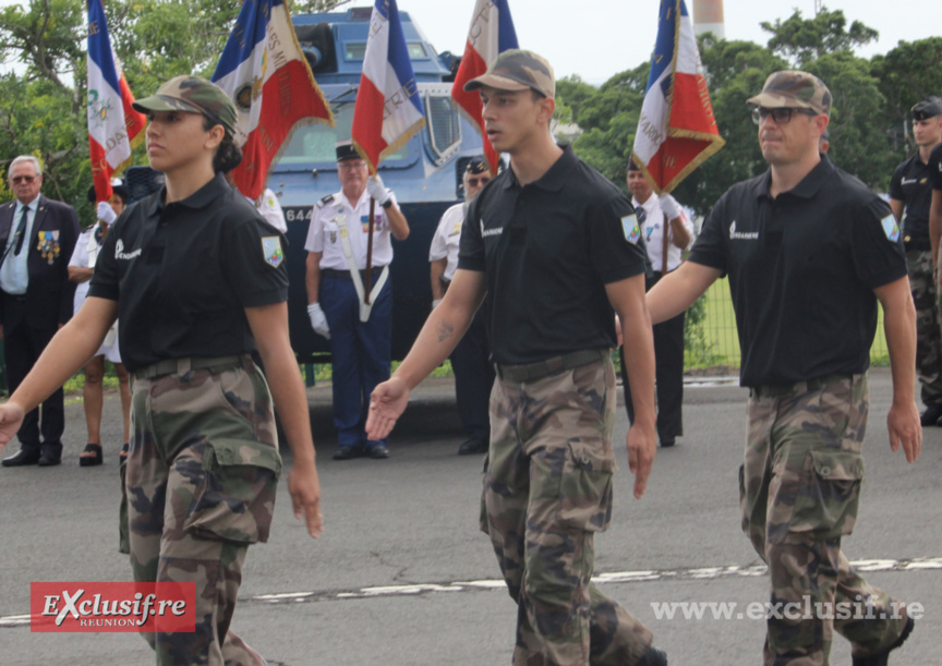 Gendarmerie nationale: remise des insignes de la Préparation Militaire