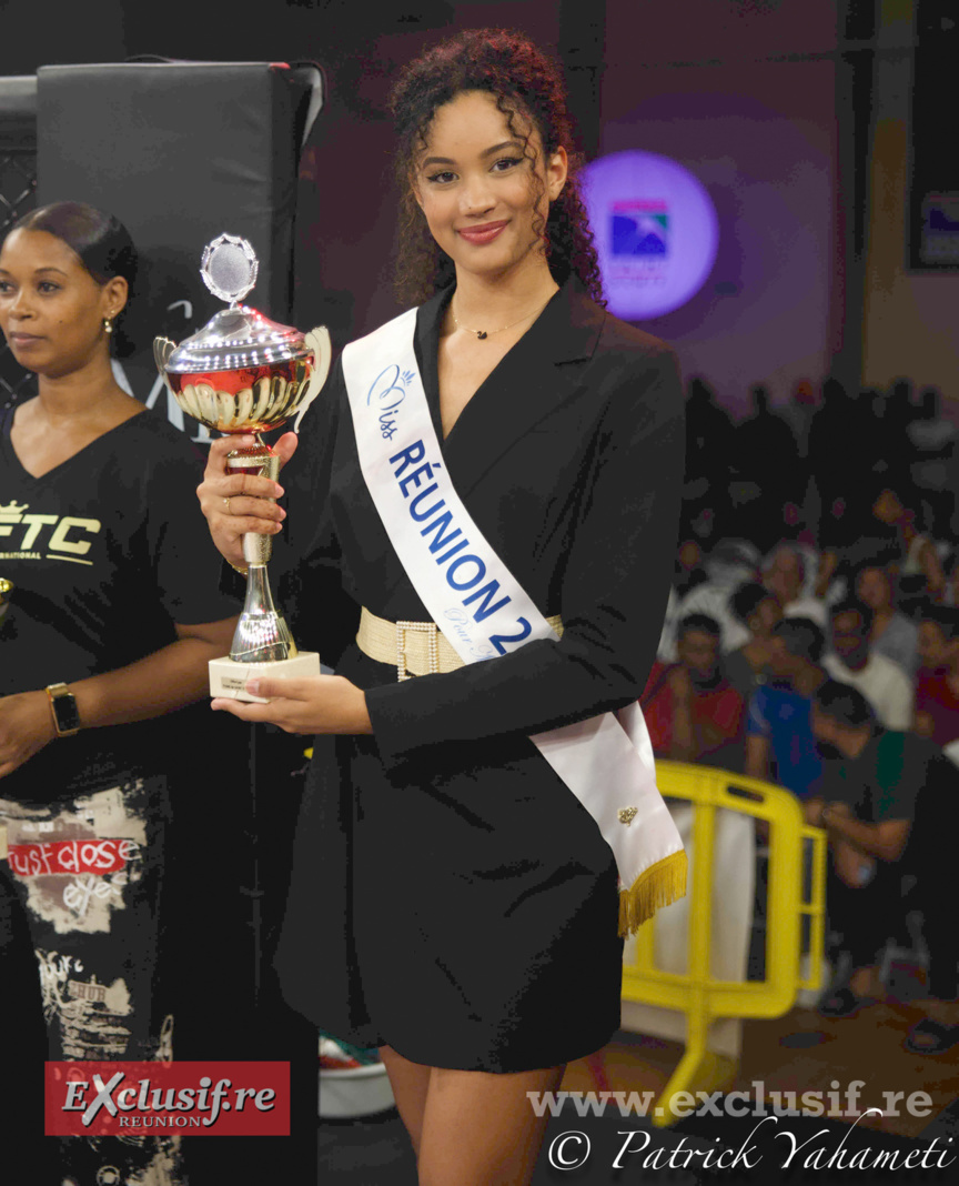 Mélanie Odules, Miss Réunion 2023, était l'invitée d'honneur de la soirée