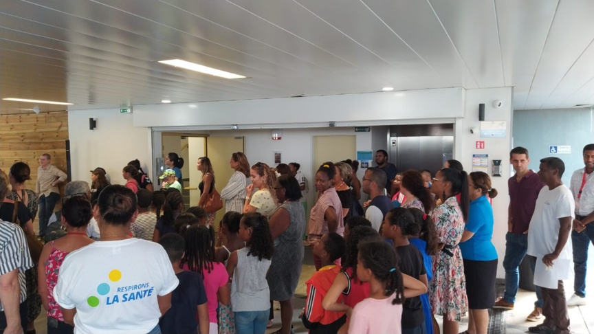 Une cinquantaine de personnes étaient présentent à l'ouverture du Forum de la Respiration aux Camélias Une cinquantaine de personnes étaient présentent à l'ouverture du Forum de la Respiration aux Camélias