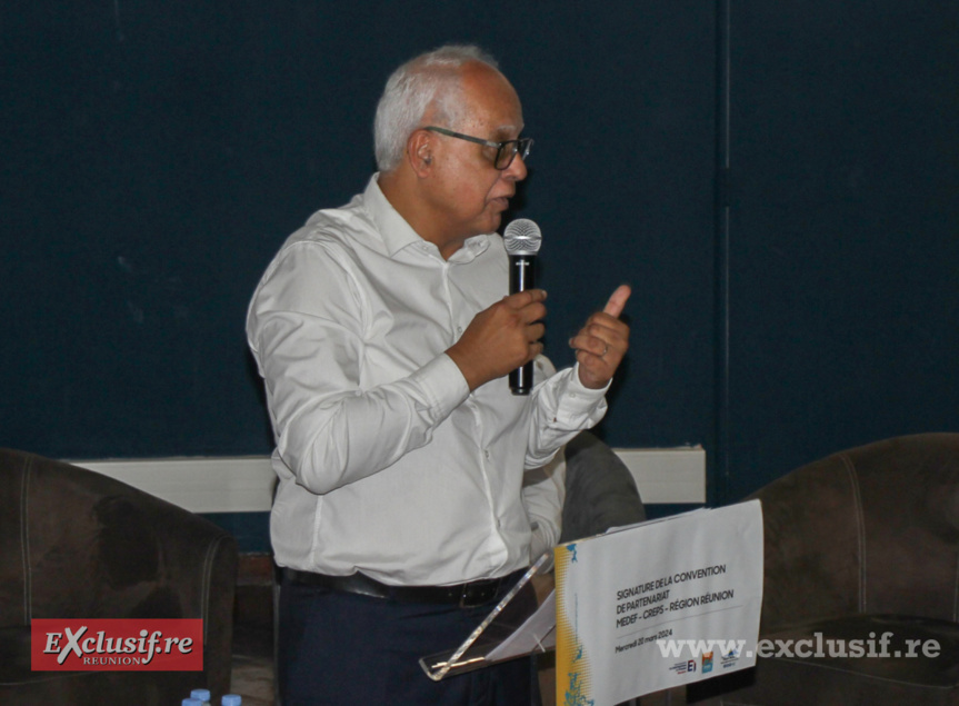 Sports: signature d'une convention Medef Réunion, Creps et Région Réunion Sports: signature d'une convention Medef Réunion, Creps et Région Réunion