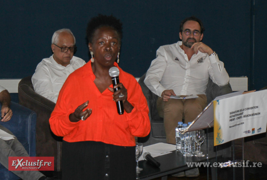 Sports: signature d'une convention Medef Réunion, Creps et Région Réunion Sports: signature d'une convention Medef Réunion, Creps et Région Réunion