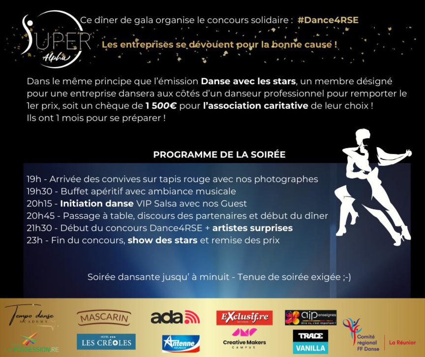 Concours Dance 4 Us à La Possession: 7 couples en compétition ce samedi 4 mai Concours Dance 4 Us à La Possession: 7 couples en compétition ce samedi 4 mai