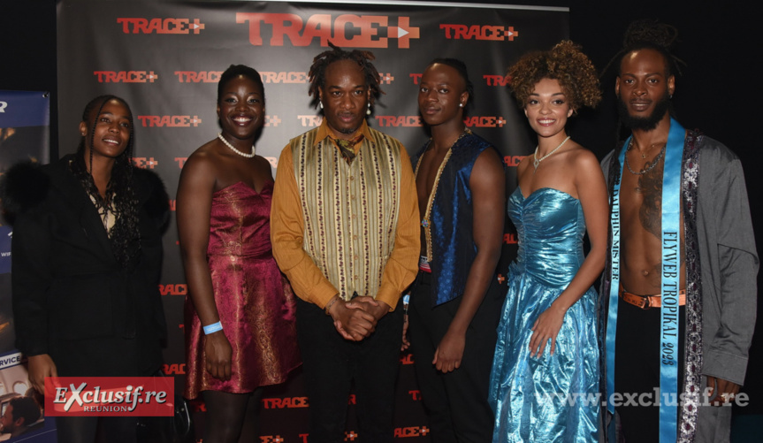 Le styliste martiniquais Jean-Michel Roch et ses mannequins