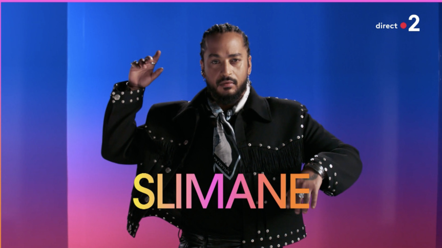 Slimane a effectué une superbe prestation avec une petite partie a capella magnifique, cela n'a pas suffit. Il termine 4ème Slimane a effectué une superbe prestation avec une petite partie a capella magnifique, cela n'a pas suffit. Il termine 4ème
