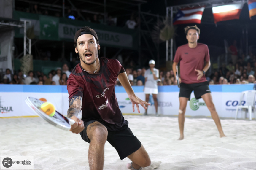 Le duo franco-italien Nicolas Gianotti et Mattia Spoto, vainqueur 2024