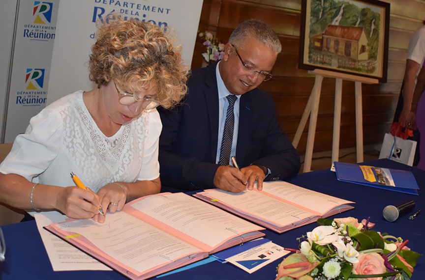 Marie Guevenoux, Ministre des Outre-mer au Département: retour en images Marie Guevenoux, Ministre des Outre-mer au Département: retour en images