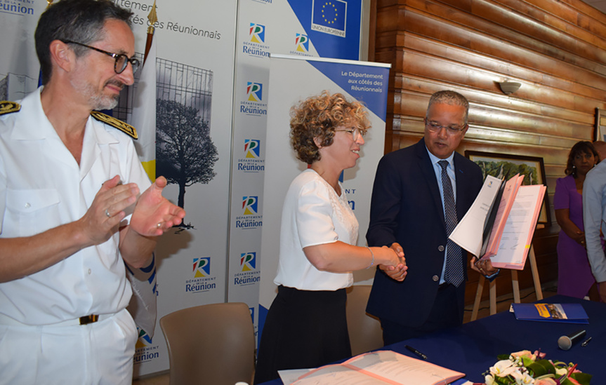 Marie Guevenoux, Ministre des Outre-mer au Département: retour en images Marie Guevenoux, Ministre des Outre-mer au Département: retour en images