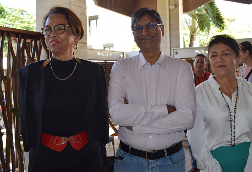 Marie Guevenoux, Ministre des Outre-mer au Département: retour en images Marie Guevenoux, Ministre des Outre-mer au Département: retour en images