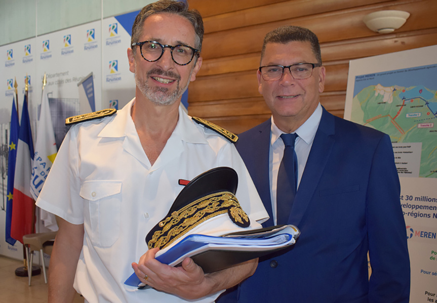 Marie Guevenoux, Ministre des Outre-mer au Département: retour en images Marie Guevenoux, Ministre des Outre-mer au Département: retour en images