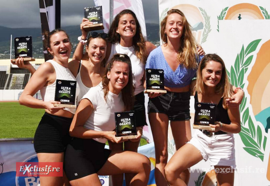 Les filles des relais. Bravo Mesdames!