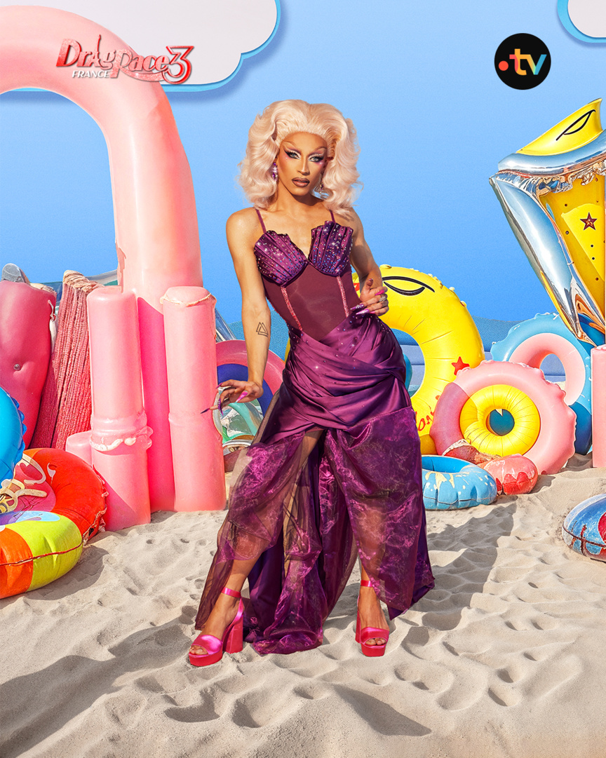 Norma Bell, le drag queen réunionnais de la saison 3 de Drag Race France