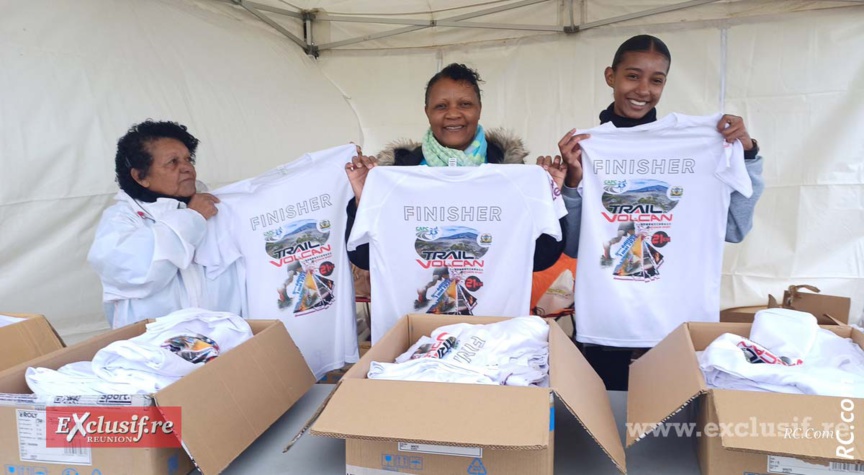 Les jolis tee-shirts du Trail du Volcan 2024