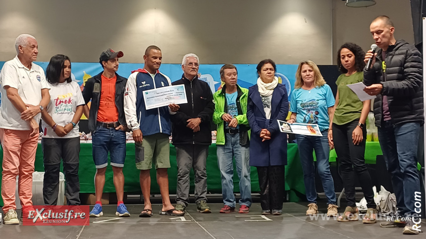 Remise du chèque de 750€ à l'Association Tamponnaise du Sport Adapté