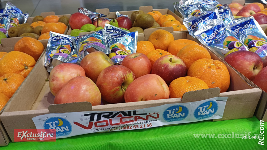 Un festival de couleurs avec les fruits offerts par Ti' Bann Un festival de couleurs avec les fruits offerts par Ti' Bann