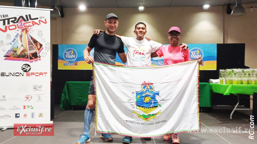 Mamy et ses amis de Rodrigues ont bien profité du Trail du Vokcan