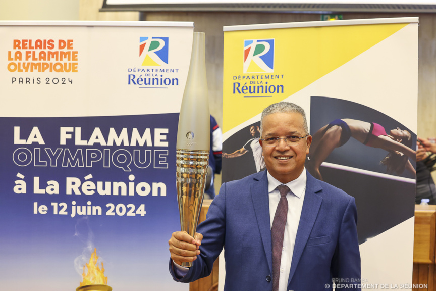 Relais de la Flamme olympique:  12 juin, un jour historique pour La Réunion