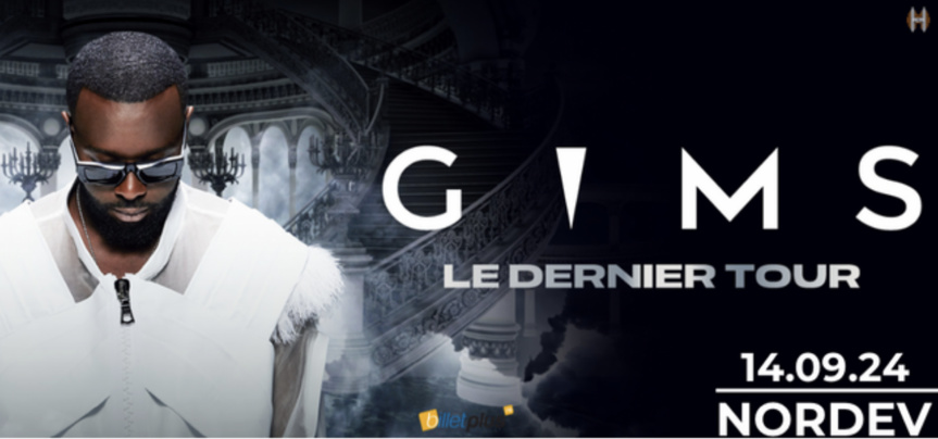 GIMS en concert à Saint-Denis en septembre