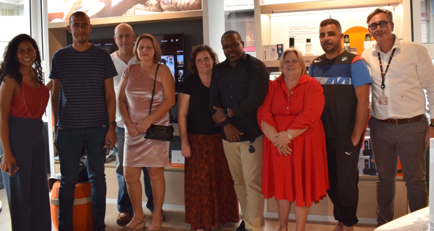 Remise des prix au jeu-concours Paris 2024 Orange Réunion Remise des prix au jeu-concours Paris 2024 Orange Réunion