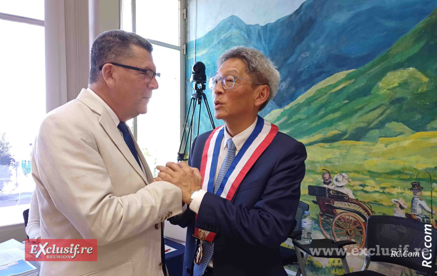 Eric Ferrère et Patrice Thien Ah Koon Eric Ferrère et Patrice Thien Ah Koon