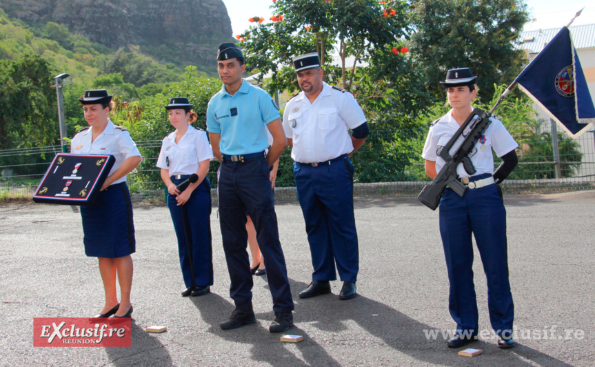 Gendarmes adjoints volontaires: cérémonie de fin de stage Gendarmes adjoints volontaires: cérémonie de fin de stage