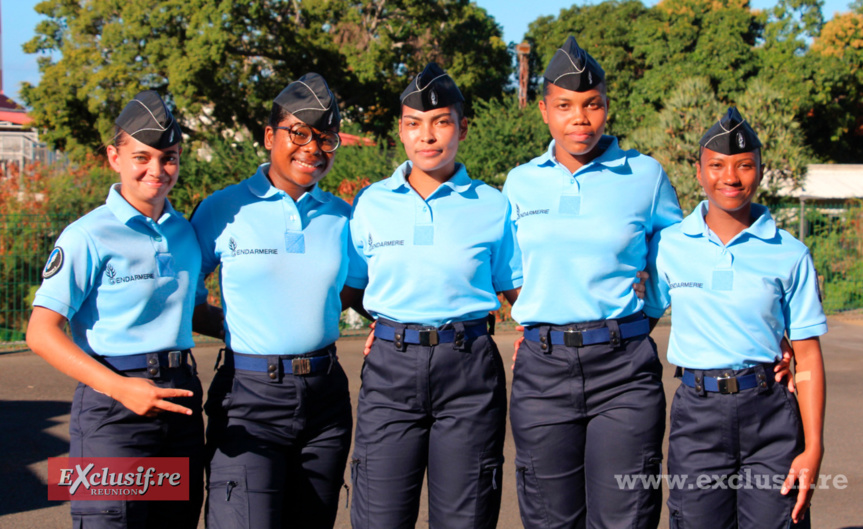 Gendarmes adjoints volontaires: cérémonie de fin de stage Gendarmes adjoints volontaires: cérémonie de fin de stage