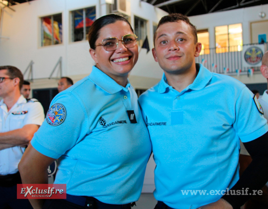 Gendarmes adjoints volontaires: cérémonie de fin de stage Gendarmes adjoints volontaires: cérémonie de fin de stage