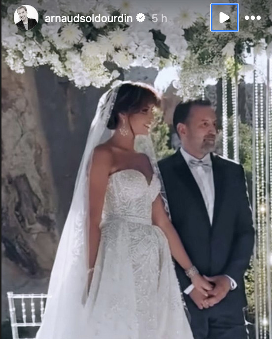 Malika et Karim, nouveaux mariés Malika et Karim, nouveaux mariés