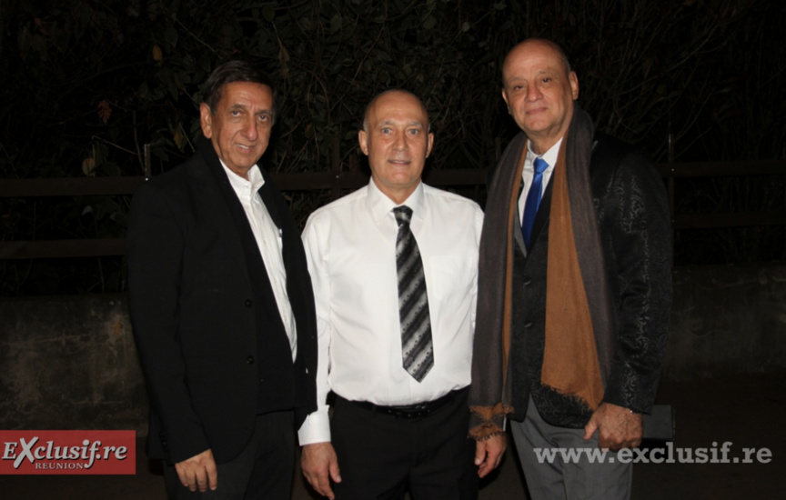 Aziz Patel, Eric Leveneur, et Patrick Bègue Aziz Patel, Eric Leveneur, et Patrick Bègue