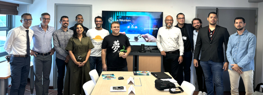 L'équipe Nexa avec les entreprises participantes L'équipe Nexa avec les entreprises participantes