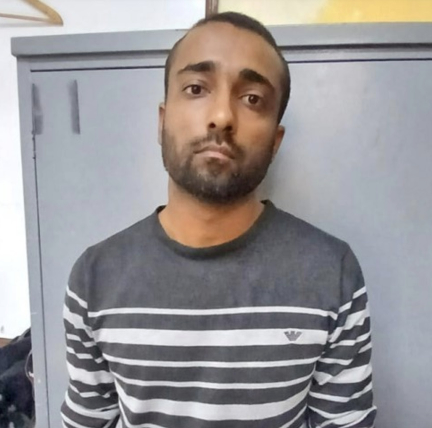 Pravesh Soondur, le meurtrier présumé de Zaliia, obsédé par la jeune femme (photo L'express Maurice) Pravesh Soondur, le meurtrier présumé de Zaliia, obsédé par la jeune femme (photo L'express Maurice)