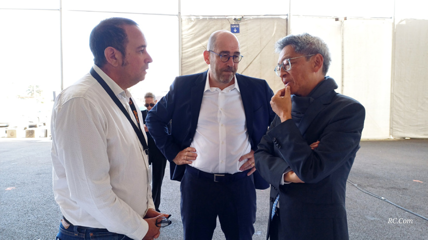 Patrick Payet, Patrice Thien Ah Koon et André Martin Patrick Payet, Patrice Thien Ah Koon et André Martin