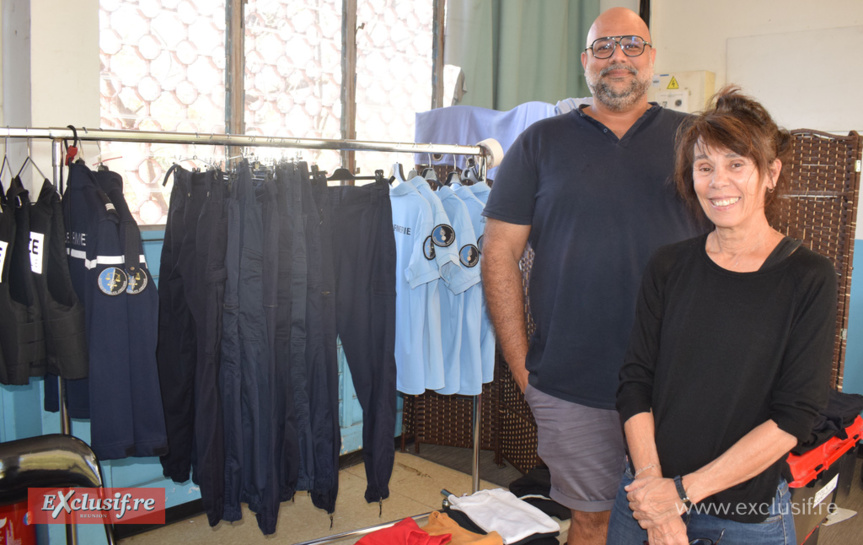 Girish et Paola, chargés des costumes Girish et Paola, chargés des costumes