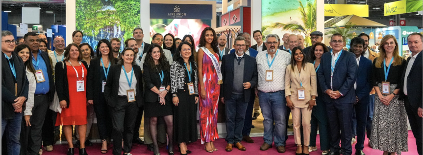 La délégation réunionnaise au salon IFTM Top Résa © IRT/iProd La délégation réunionnaise au salon IFTM Top Résa © IRT/iProd