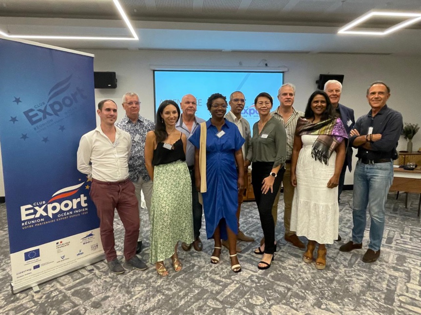 Le nouveau bureau du Club Export Réunion Le nouveau bureau du Club Export Réunion