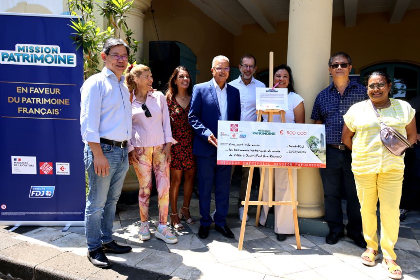 500 000€ du Loto du Patrimoine pour le projet de Musée de l’Habitation et de l’Esclavage 500 000€ du Loto du Patrimoine pour le projet de Musée de l’Habitation et de l’Esclavage