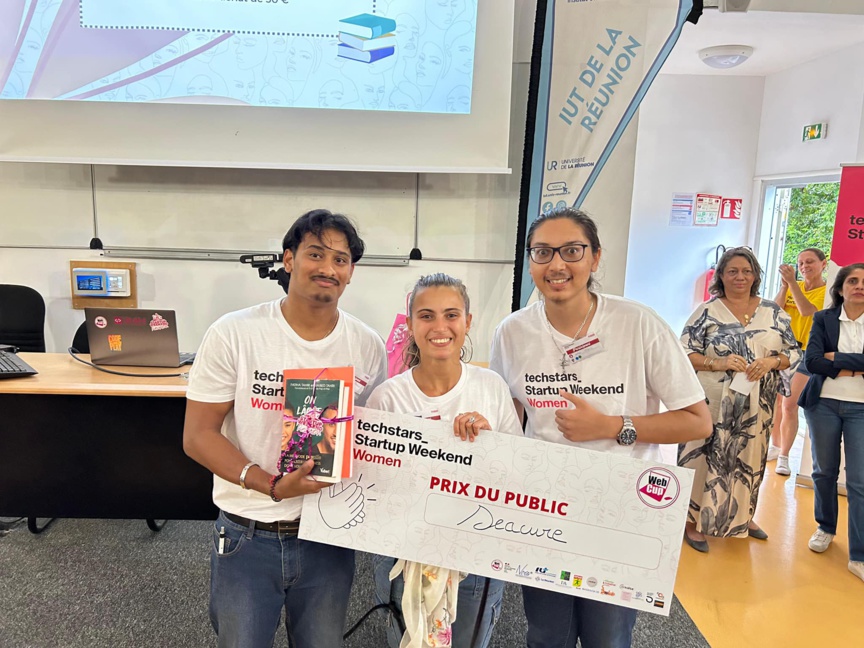 Patricia Cadet remporte la 4ème édition du Startup Weekend #Women Patricia Cadet remporte la 4ème édition du Startup Weekend #Women