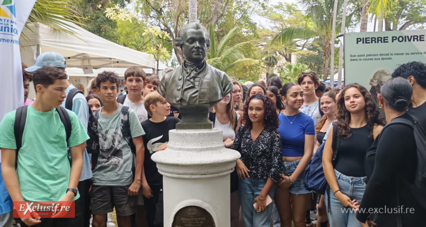 Le Département inaugure 3 bustes de botanistes au Jardin de l’Etat Le Département inaugure 3 bustes de botanistes au Jardin de l’Etat