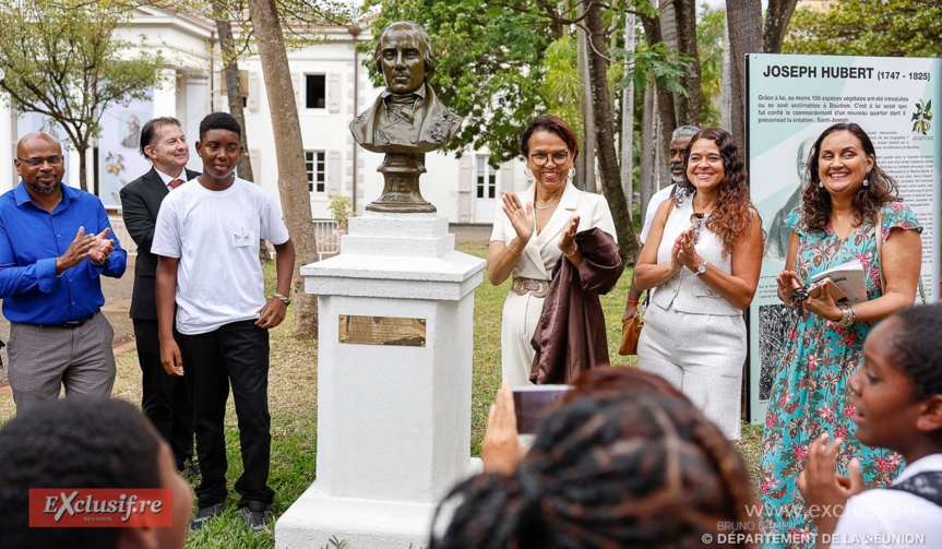 Le Département inaugure 3 bustes de botanistes au Jardin de l’Etat Le Département inaugure 3 bustes de botanistes au Jardin de l’Etat