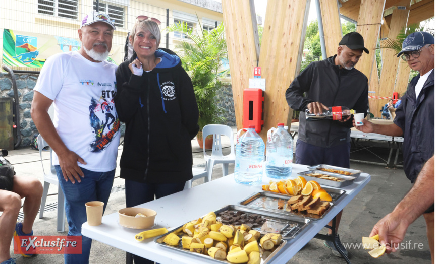 Ravitaillement assuré également une fois la ligne d'arrivée franchie Ravitaillement assuré également une fois la ligne d'arrivée franchie