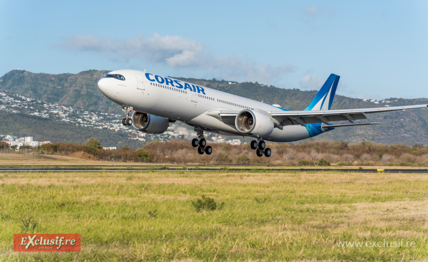 Corsair: vol inaugural de son 8ème A330neo vers La Réunion Corsair: vol inaugural de son 8ème A330neo vers La Réunion