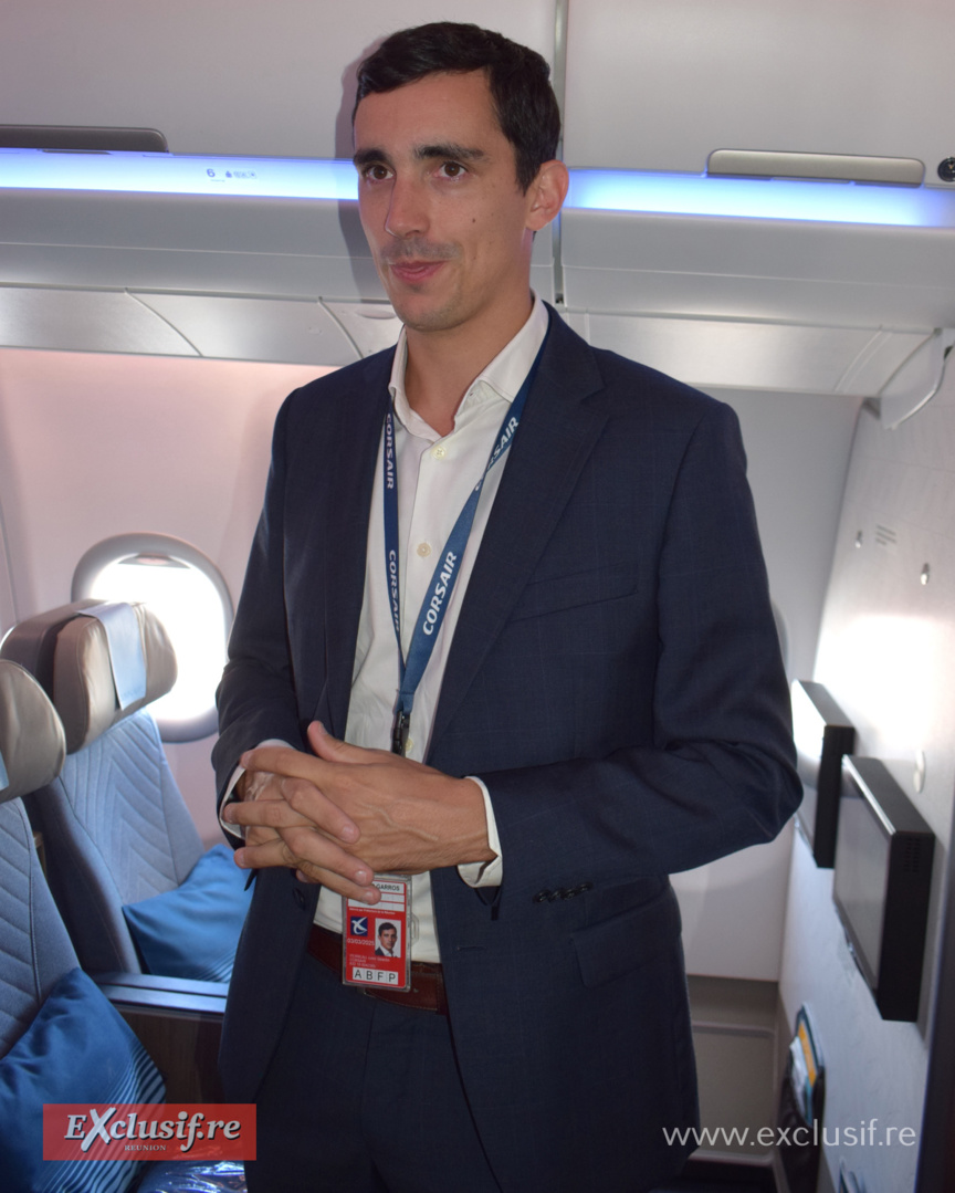 Jules Perreau, directeur régional Corsair Océan Indien Jules Perreau, directeur régional Corsair Océan Indien